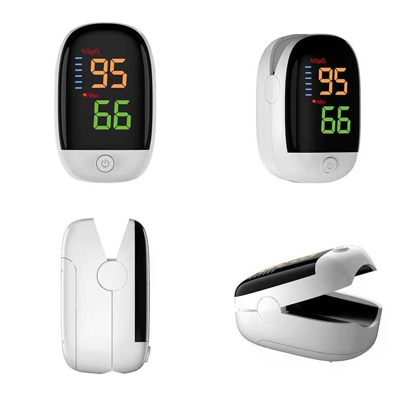 LK89 Finger Pulse Oximeter Medical Portable Blood Oxygen Oxymetre Heart Rate Saturation Meter OLED Oximetro De Dedo LED Display